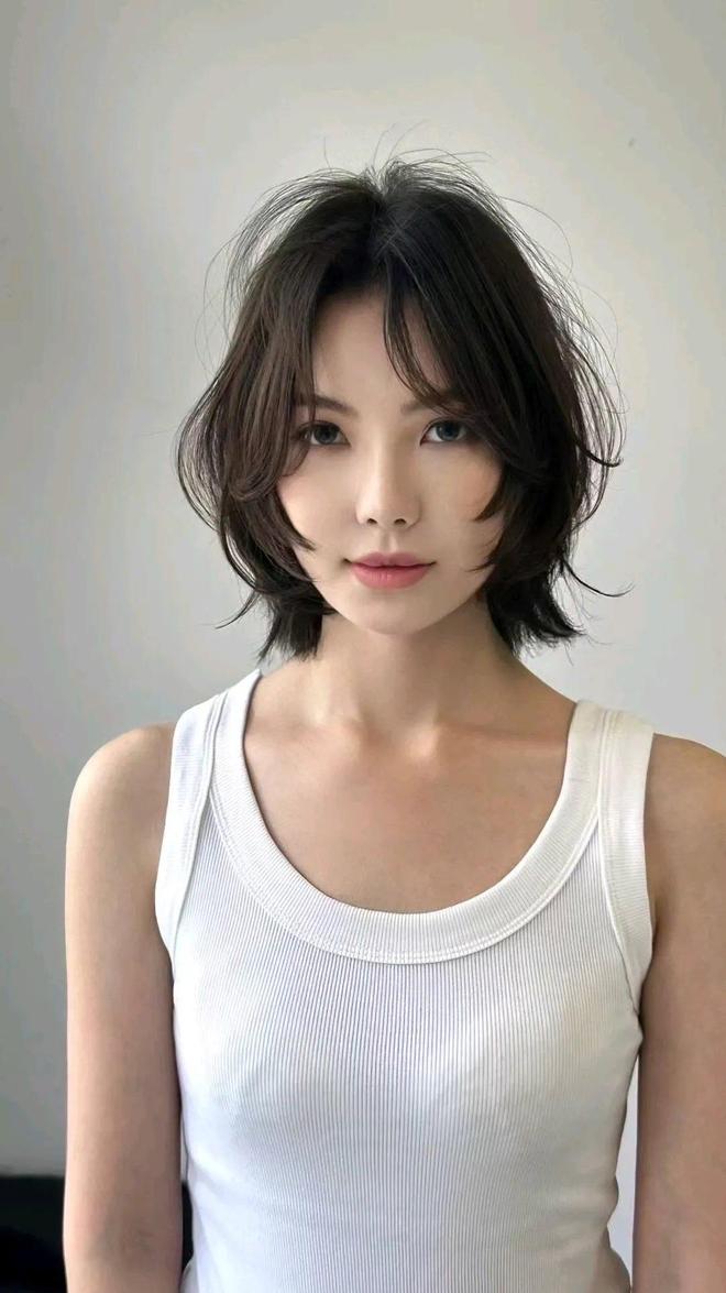 波短发“反杀”让你美到开挂AG真人网长发封印颜值？这(图5)