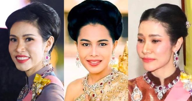 型访华诗妮娜重回泰王室舞台！AG真人国际游戏苏提达八套造(图5)