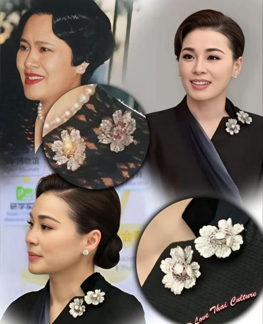 型访华诗妮娜重回泰王室舞台！AG真人国际游戏苏提达八套造(图13)