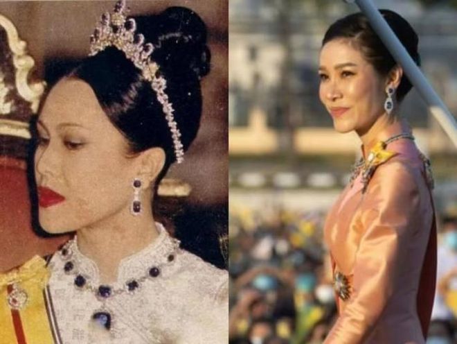 型访华诗妮娜重回泰王室舞台！AG真人国际游戏苏提达八套造(图24)